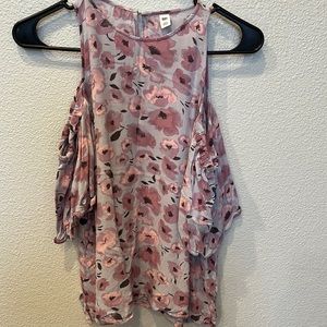 Short sleeve cold should blouse